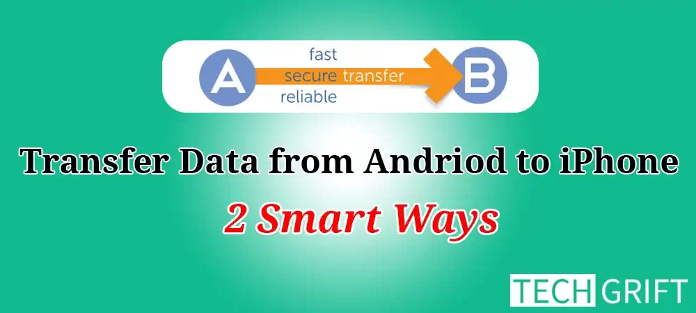 transfer data from android to iphone